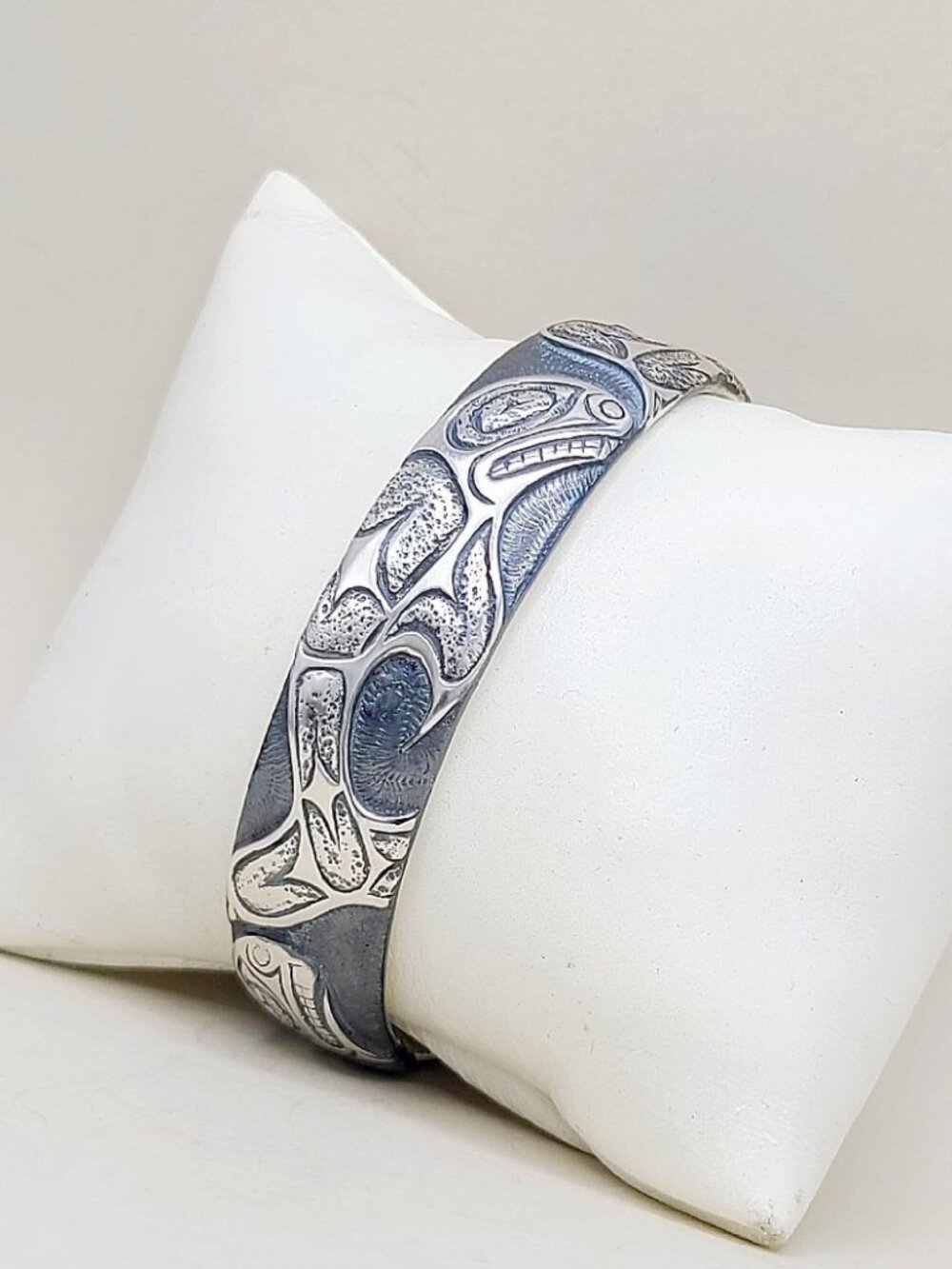 David Yurman Wide Northwest Cuff Bracelet in Sterling Silver - 17mm - 7"